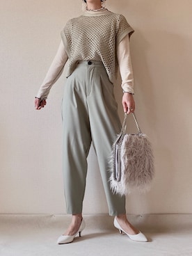 「destin（デスティン）のアイテム」を使った、0810.asさん（レディース・163cm）の春コーディネート