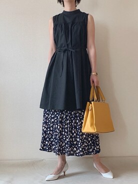 「destin（デスティン）のアイテム」を使った、0810.asさん（レディース・163cm）の夏コーディネート