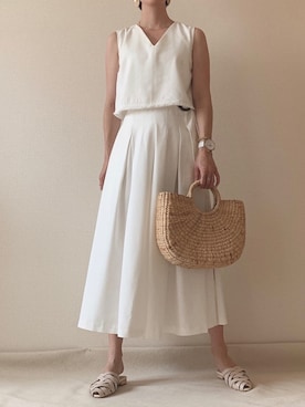 0810.asさん（レディース・163cm）の夏コーディネート