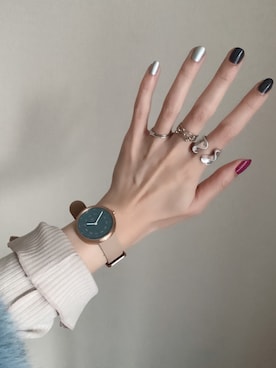 「MAVEN（マベン）のアイテム」を使った、0810.asさん（レディース・163cm）の秋コーディネート