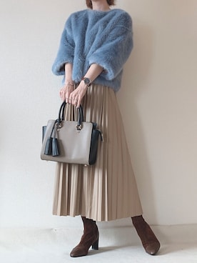 0810.asさん（レディース・163cm）の冬コーディネート