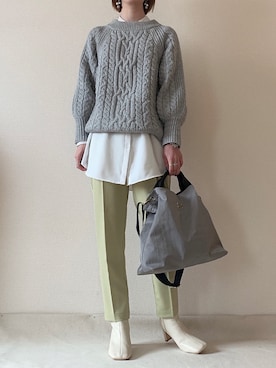 0810.asさん(レディース・163cm)の冬コーディネート