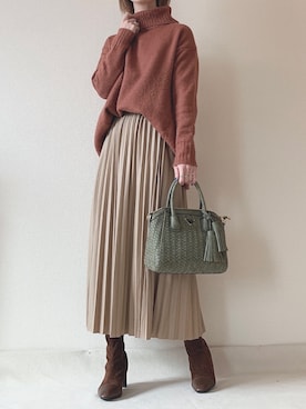 0810.asさん（レディース・163cm）の冬コーディネート