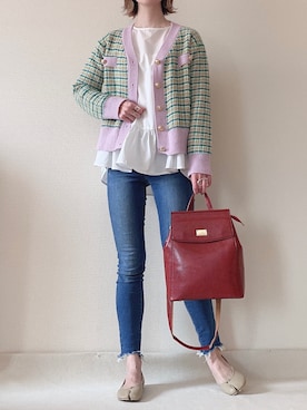 0810.asさん(レディース・163cm)の春コーディネート