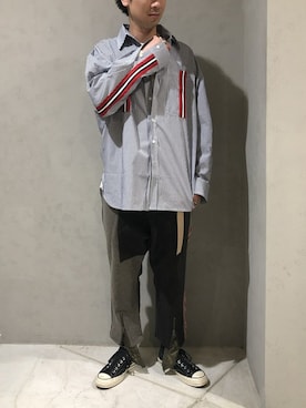 「焼肉」｜izakazuさん（メンズ・178cm）の冬コーディネート