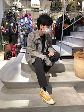 izakazuさん（メンズ・178cm）の夏コーディネート