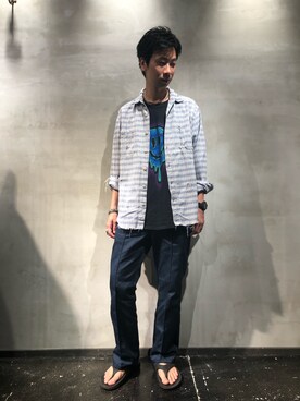 「RESURRECTION」｜izakazuさん（メンズ・178cm）の夏コーディネート