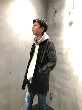 izakazuさん（メンズ・178cm）の冬コーディネート