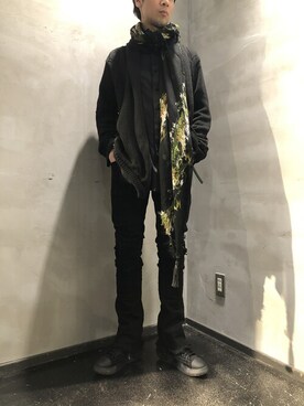 「KMRii」｜「アイテム（その他）」を使った、izakazuさん（メンズ・178cm）の冬コーディネート