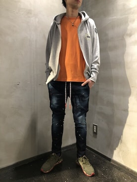 izakazuさん（メンズ・178cm）の冬コーディネート