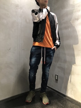 izakazuさん（メンズ・178cm）の冬コーディネート