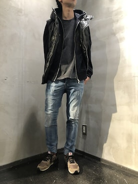 izakazuさん(メンズ・178cm)の冬コーディネート