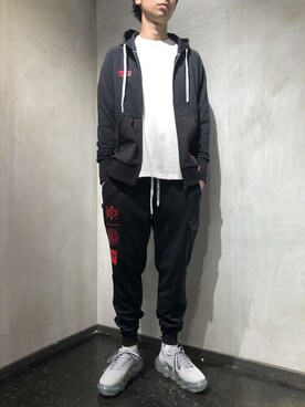 izakazuさん（メンズ・178cm）の冬コーディネート