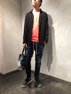 izakazuさん（メンズ・178cm）の冬コーディネート