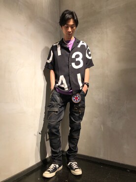 izakazuさん（メンズ・178cm）の春コーディネート