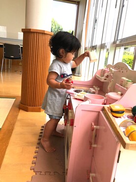 「アイテム（ワンピース/ドレス）」を使った、とくとくほっしー☆さん（レディース・80cm）の夏コーディネート