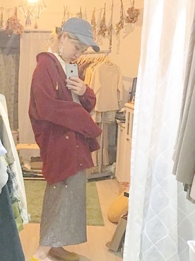 「Rccat（アールシーキャット）のアイテム（シューズ）」を使った、Ayumi さん（レディース・152cm）の冬コーディネート