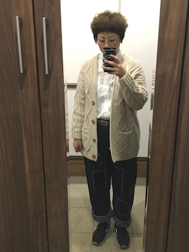 透さん(レディース・154cm)の冬コーディネート