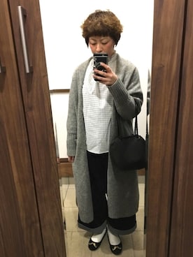 「ヌイトメル」｜透さん（レディース・154cm）の冬コーディネート