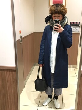 透さん(レディース・154cm)の冬コーディネート