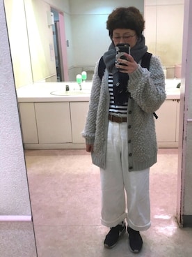 「wearsinc（ウエアーズインク）のアイテム」を使った、透さん（レディース・154cm）の冬コーディネート