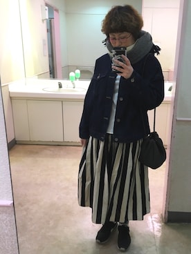 透さん（レディース・154cm）の冬コーディネート