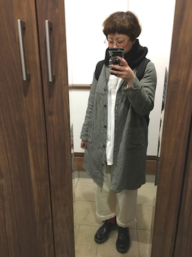 「スプリングSENSEOFPLACE」｜透さん（レディース・154cm）の春コーディネート