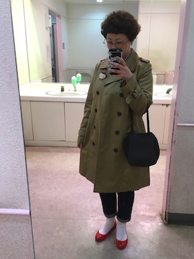 「スプリングSENSEOFPLACE」｜透さん（レディース・154cm）の春コーディネート