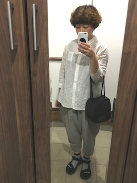 透さん（レディース・154cm）の夏コーディネート