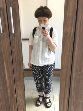 透さん（レディース・154cm）の夏コーディネート