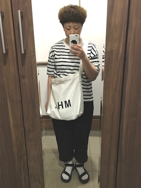 透さん(レディース・154cm)の夏コーディネート