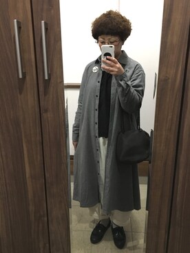 「wearhalloween2017」｜「アイテム（モカシン/デッキシューズ）」を使った、透さん（レディース・154cm）の秋コーディネート