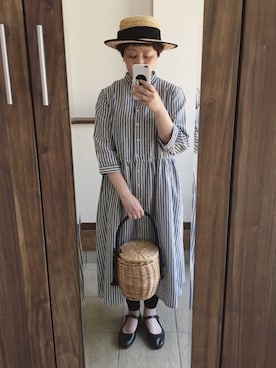 透さん（レディース・154cm）の夏コーディネート