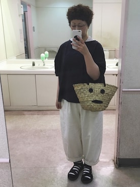 透さん(レディース・154cm)の夏コーディネート