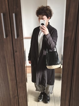 透さん（レディース・154cm）の冬コーディネート