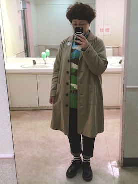 透さん（レディース・154cm）の冬コーディネート