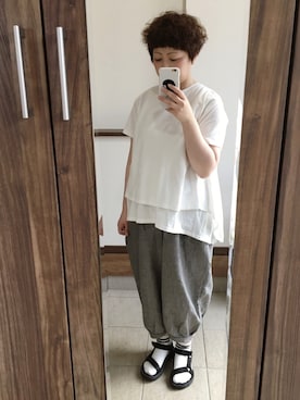 透さん（レディース・154cm）の夏コーディネート