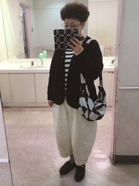 透さん（レディース・154cm）の冬コーディネート