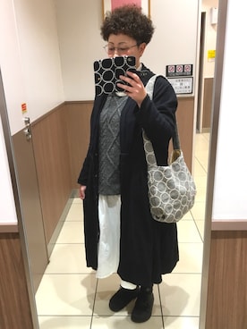 透さん（レディース・154cm）の冬コーディネート