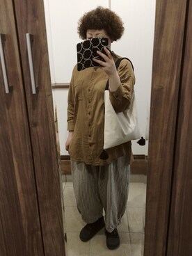 透さん(レディース・154cm)の秋コーディネート