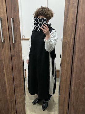 「アイテム（ワンピース/ドレス）」を使った、透さん（レディース・154cm・40代）の冬コーディネート