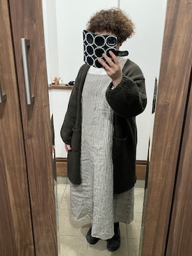 「アイテム（ワンピース/ドレス）」を使った、透さん（レディース・154cm・40代）の冬コーディネート