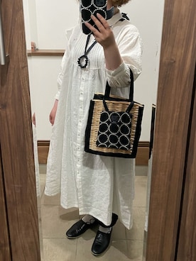 「アイテム（ワンピース/ドレス）」を使った、透さん（レディース・154cm・40代）の春コーディネート