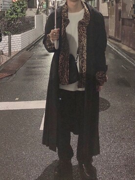 「MYne（マイン）のアイテム（ジャケット/アウター）」を使った、たくやさん（メンズ・172cm）の冬コーディネート