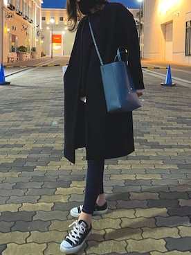 「STUNNING LURE（スタニングルアー）のアイテム（ジャケット/アウター）」を使った、tamiさん（レディース・166cm）の春コーディネート