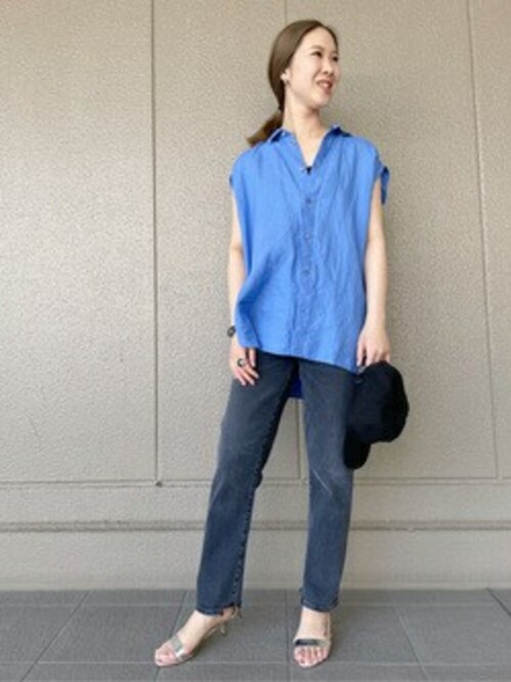 Linen ノースリビッグシャツ☆Plage plage（プラージュ）の「Linen ノースリビッグシャツ◇（シャツ