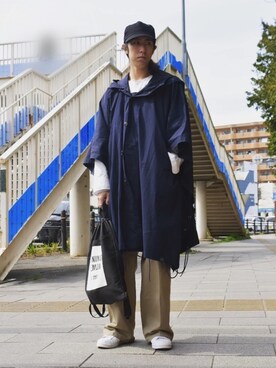 ポンチョ のメンズ人気ファッションコーディネート Wear