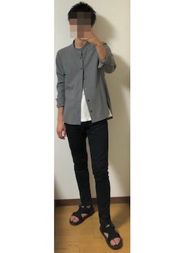 yuさん（メンズ・169cm）の夏コーディネート