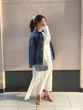 Tsugumiさん（レディース・156cm）の春コーディネート