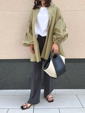 Tsugumiさん（レディース・156cm）の春コーディネート